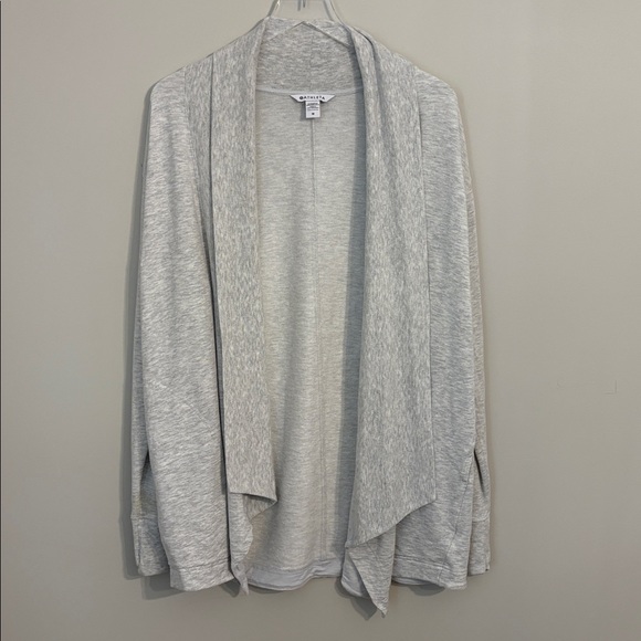 Athleta Sweaters - Athleta Pranayama Restore Wrap in Gray Size Medium